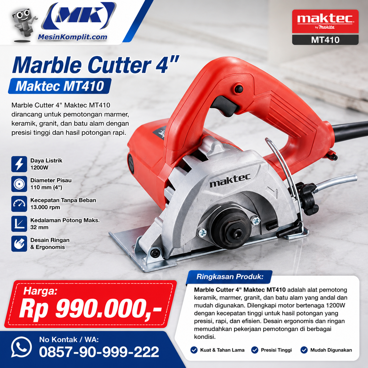 Potong Keramik Maktec 4in...